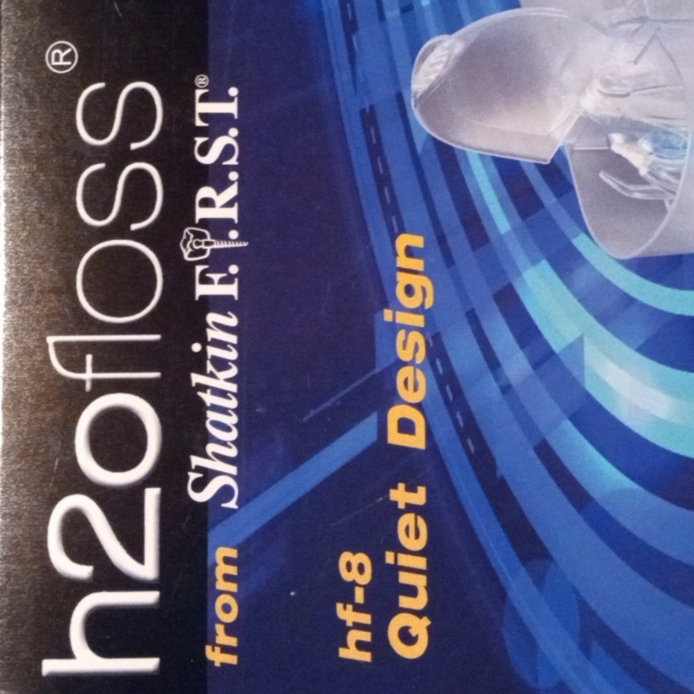 H2Ofloss Pulsating Water Jet  NWOT  The box has never been opened!